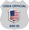 USDA 840 Logo