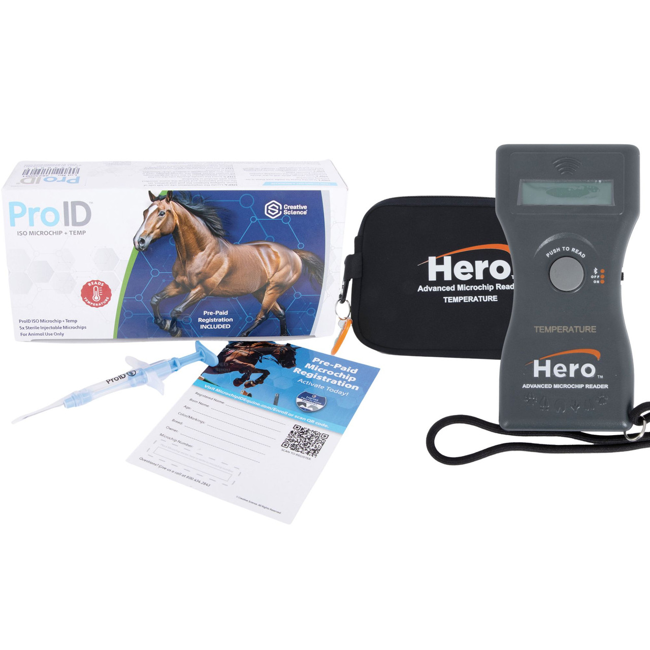 Hero Scanner + Temp and ProID® Iso Microchip + Temp 5 ct - Image 3